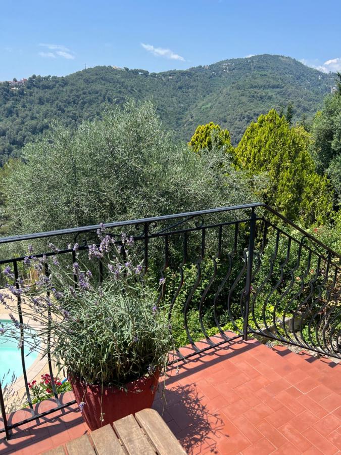 Entre Nice Et Monaco Grande Villa Avec Piscine Privee 12 Personnes Drap Buitenkant foto
