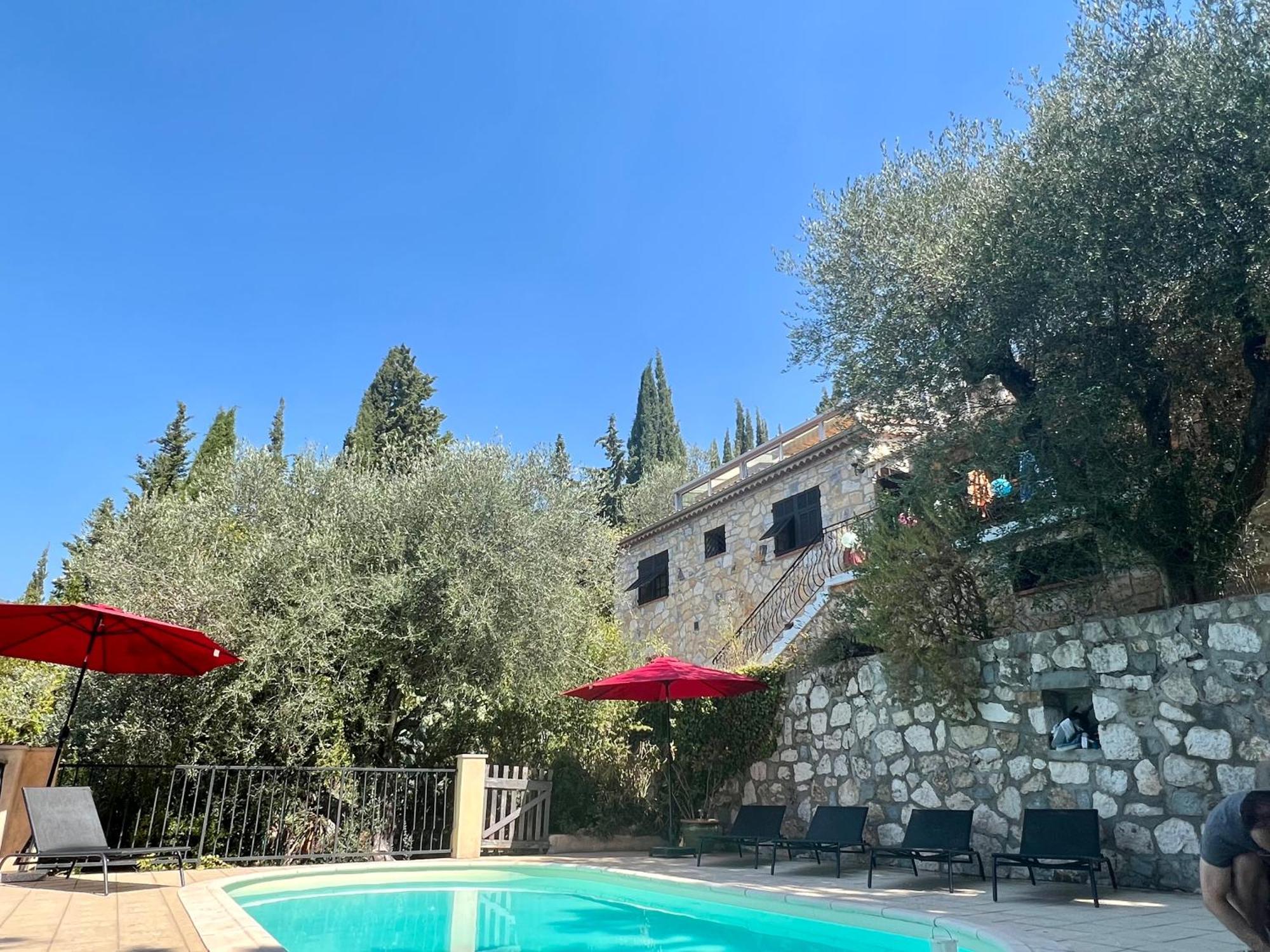 Entre Nice Et Monaco Grande Villa Avec Piscine Privee 12 Personnes Drap Buitenkant foto