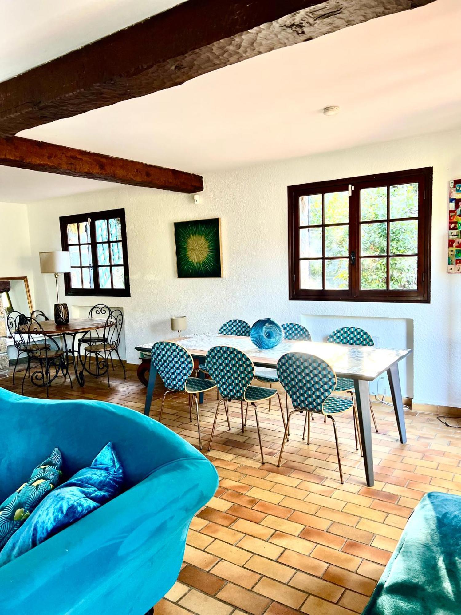 Entre Nice Et Monaco Grande Villa Avec Piscine Privee 12 Personnes Drap Buitenkant foto